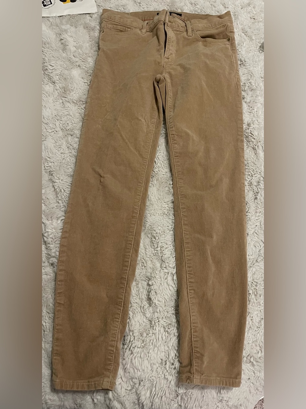 Tommy Hilfiger Men's Beige Corduroy Pants